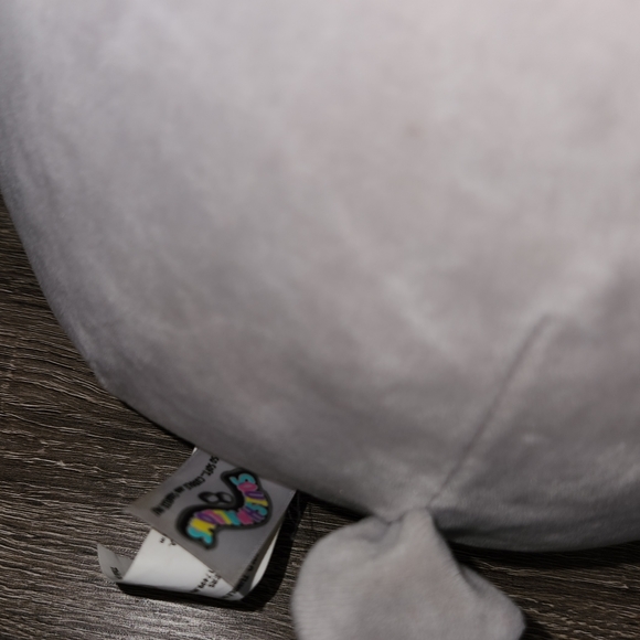 KellyToy Squishmallow Blake the Gray Bunny Rabbit Stuffed Animal - Picture 4 of 6